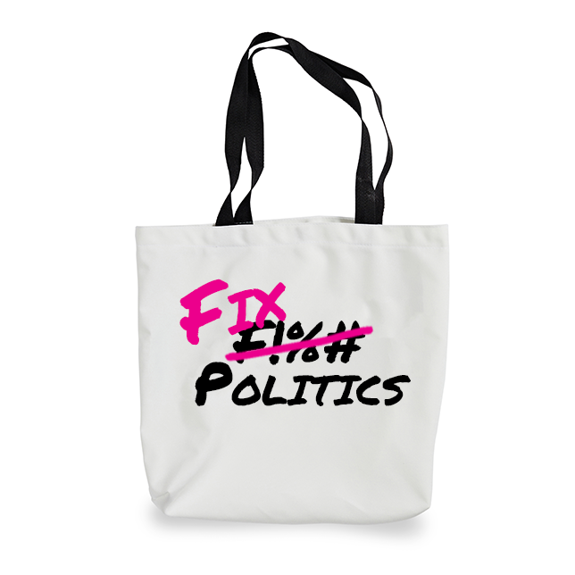 F Politics Tote Bag